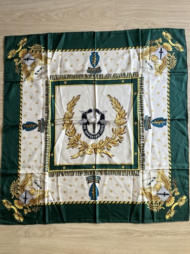 Foulard carré soie vintage - foulard,