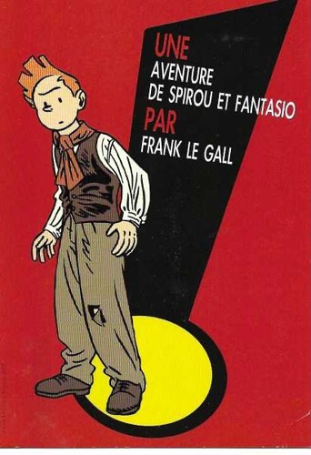Carte postale spirou - postale,