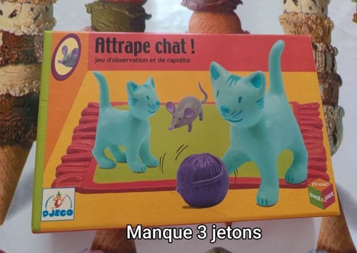 Djeco attrape chat jeu - djeco, !