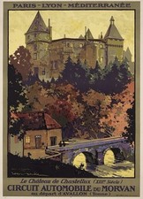 POSTER Affiche Château