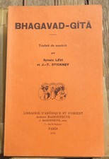 INDE/BHAGAVAD GITA/S.LEVI-J.T.STICKNEY/ED MAISONNEUVE/1976/SANSKRIT/VEDAS