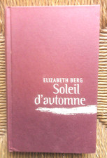Livre roman Soleil d'automne