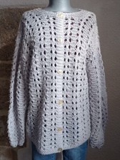 Gilet vintage tricoté fait