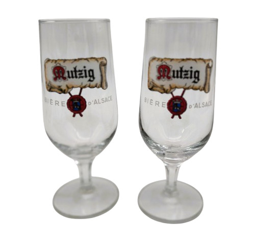 Lot 2 verres - de,