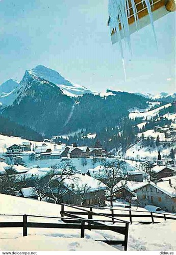 Carte postale morzine - carte,