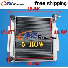 5 ROW ALUMINUM RADIATOR for TOYOTA CELICA GT TA22 / TA23 2T 1.6L MT 1973-1978