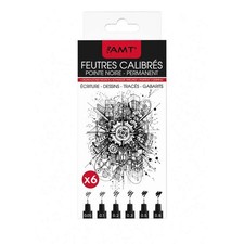 Feutres noir permanent 6 - feutres,