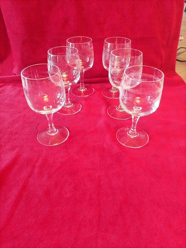 Verres apéritif ou vin - 6,
