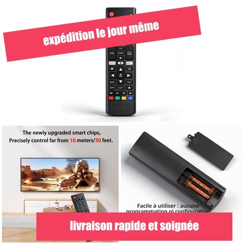 Télécommande smart tv - télécommande,