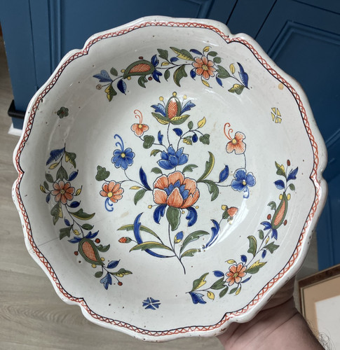 Beau saladier faience quimper - beau,