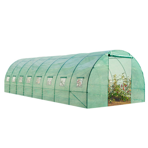 Serre tunnel jardin 24m - de,