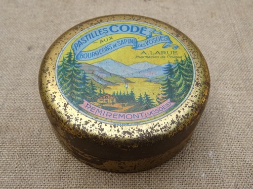 Ancienne boite pastilles - boite,