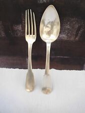 COUVERTS ARGENT MASSIF ANCIEN POINÇON VIEILLARD GARANTIE DE PARIS CERES   BT3