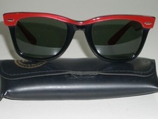 Vintage B&L RAY-BAN Noir/Rouge