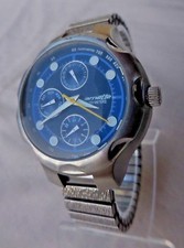 ANCIENNE MONTRE MIXTE MULTI-FONCTION A DATE, JOURS & TOTALISEUR SUR 24 Hrs