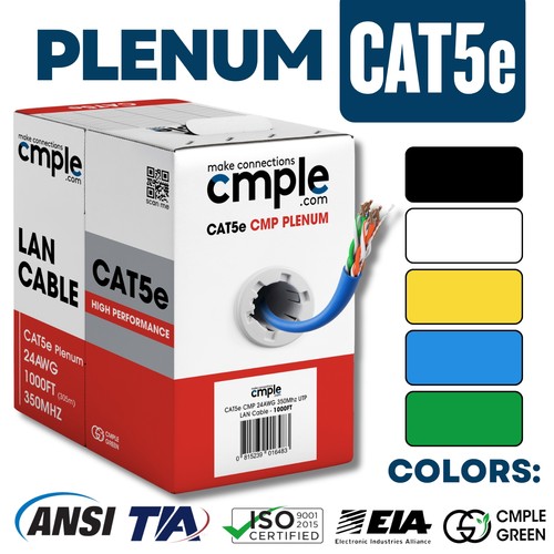 Cat5e ethernet cable 1000ft - cat5e,