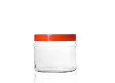 Bocal En Verre Ortes CC2500 Avec Couvercle À Vis Borgonovo