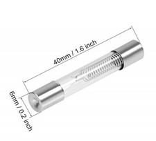 FUSIBLE MICRO ONDE 5 kV - 0,8A (800mA) 6x40mm - SUIVI FRANCE GRATUIT - Testé