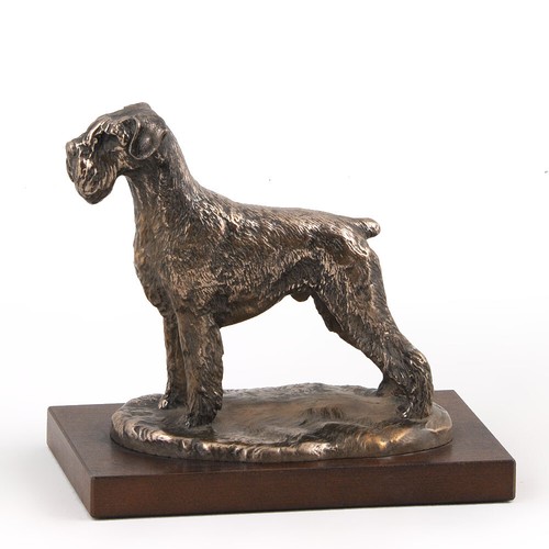 Schnauzer figurine bois - i,