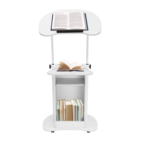 Rolling lectern podium - rolling,