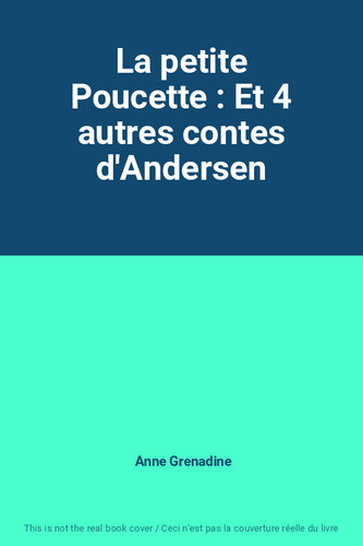 Petite poucette et 4 - petite, :