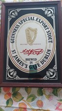 Cadre miroir Guinness