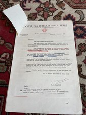 TOUR DE FRANCE AUTOMOBILE 1956 LISTE CONCURRENTS RAVITAILLEMENT SHELL BERRE RARE