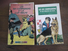 les six compagnons bibliothèque verte Paul Jacques Bonzon 2 tomes