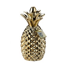 Tirelire ananas doré cochon