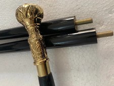 Poignée tête laiton massif