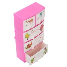 Armoire Penderie Pour Poupée Pin Accessoires Jouets Meubles De Maison De