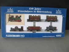FLEISCHMANN HO: COFFRET ANNIVERSAIRE 150 ANSCHEMIN DE FER DU WURTTEMBERG RE 4892
