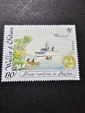 TIMBRE FRANCE WALLIS ET FUTUNA FORCES MARITIMES N°444 NEUF ** LUXE MNH 1993