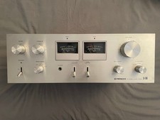 AMPLI PIONEER  SA-606 EN TRES BON ETAT DE MARCHE  AVEC NOTICE ET CABLE D'ORIGINE