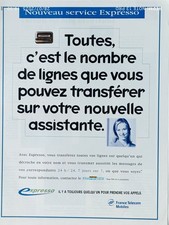 Expresso vintage Print Ad !! "