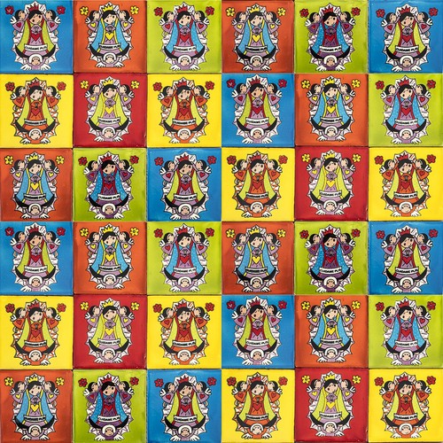 Carreaux mural mexicains - carreaux,