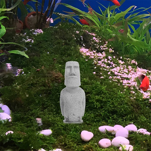 Sculpture moai jardin - sculpture, de