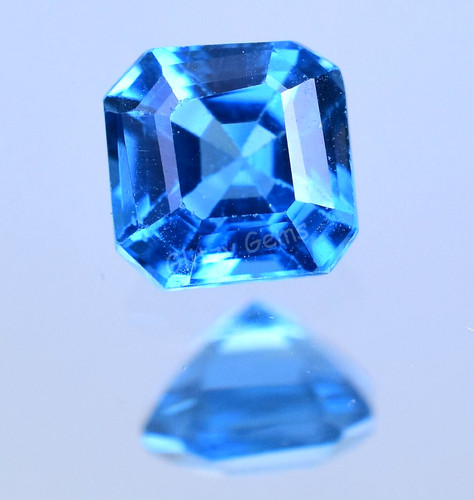 Zircon bleu naturel - , 1,60