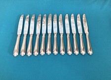 1 couteau à entremets ERCUIS modèle SULLY métal argenté 20 cm couvert table