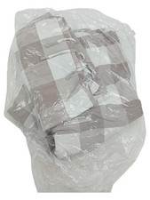 Ikea linge lit coton - lit, gris