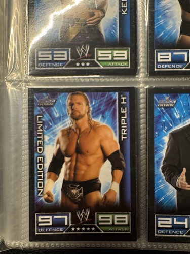 Lot cartes slam attax 2008