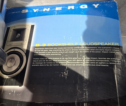 New klipsch synergy - new, b-2