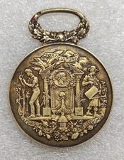MEDAILLE argent doré