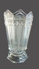 Grand Vase en Cristal Octogonal Colonnes Romaine