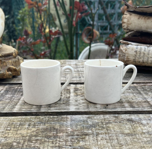 Tasses dînettes creil et - creil,