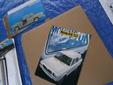 Catalogue pub auto prospectus voiture Mazda 818 station Wagon