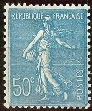 Timbre France 362** Semeuse Fond Ligné neuf sans Charnière