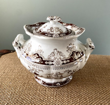 Sucrier ancien en faïence