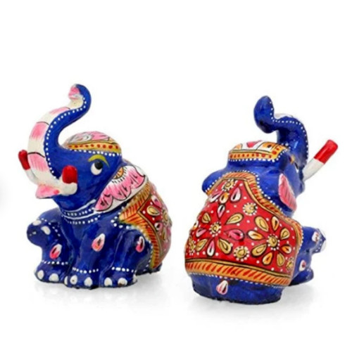 Figurines éléphant malle - 2,