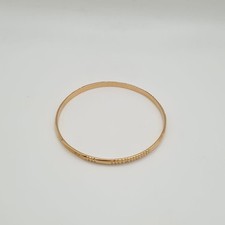 Jonc or jaune 18 carats